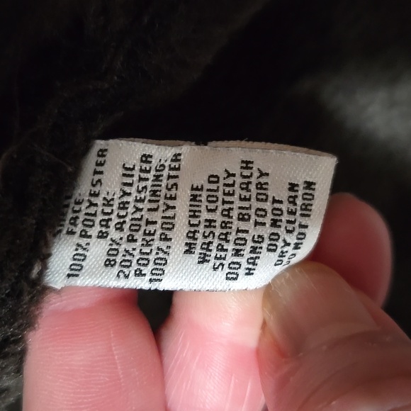 Calvin klein suede fur jackets - Picture 4 of 5